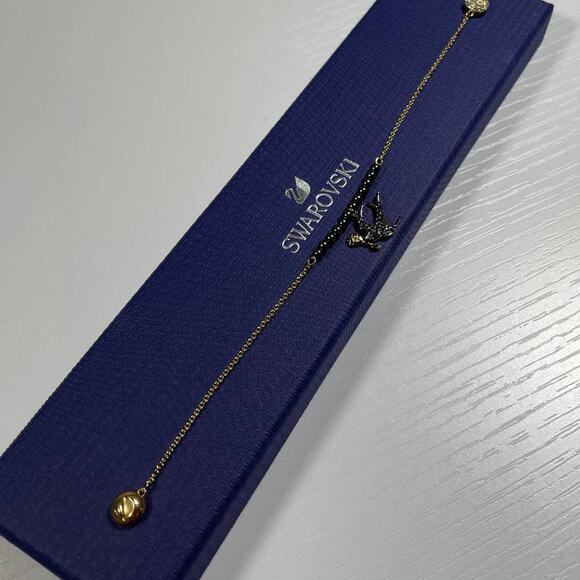 Swarovski Remix Collection Tarot Magic Bird Bracelet Large Dark Multi - Picture 9 of 11